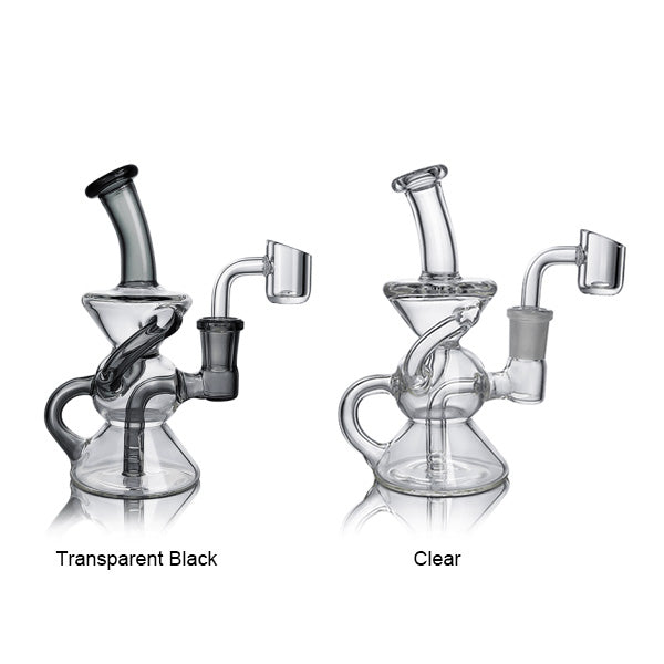 Waxmaid Hourglass Mini Recycler Dab Rig