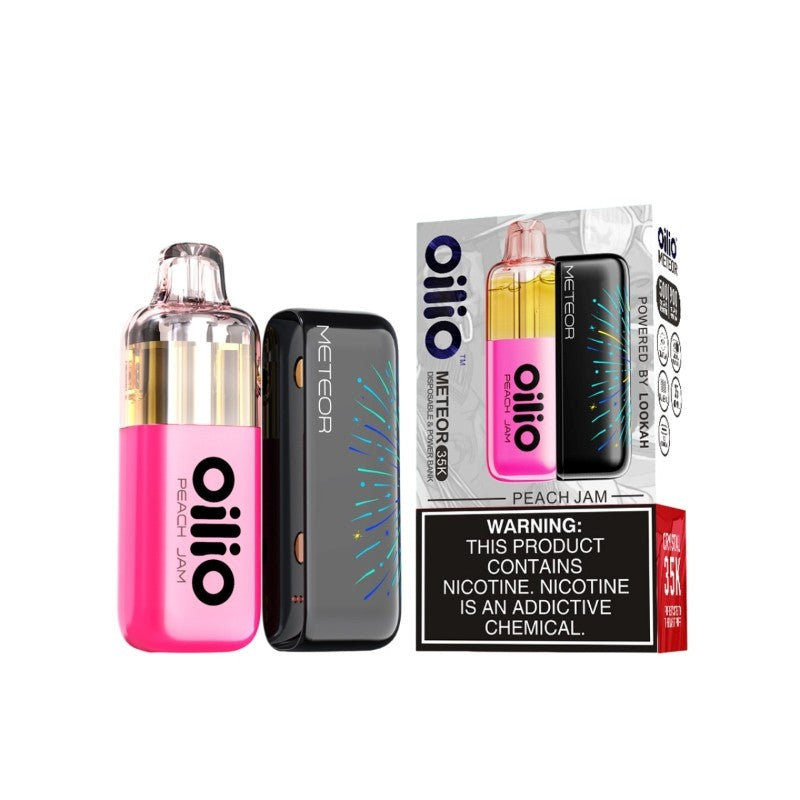 lookah oilio meteor 35000 puffs vape