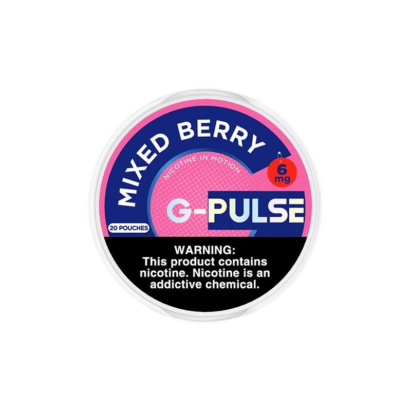 Mixed Berry G-Pulse Nicotine Pouches