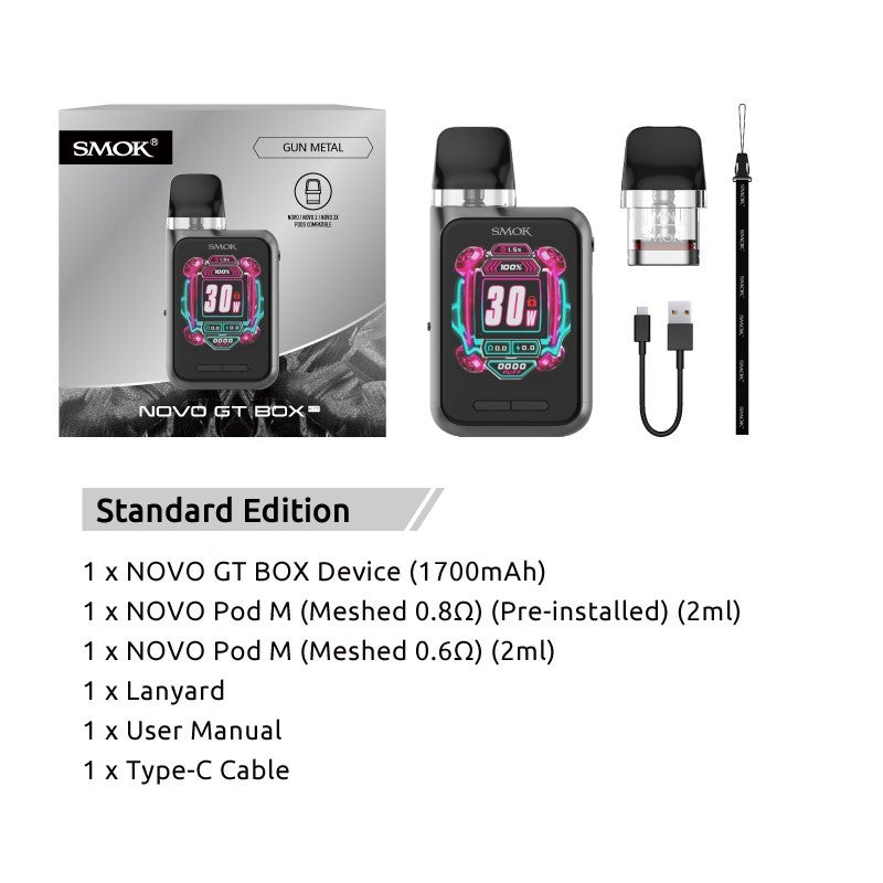 SMOK Novo GT Box Pod System Kit